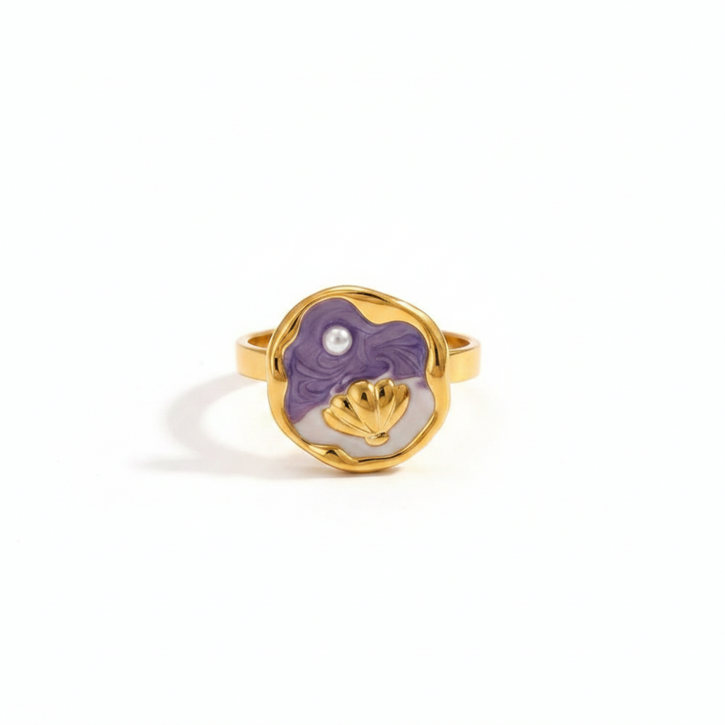 Amora Enamel Ring