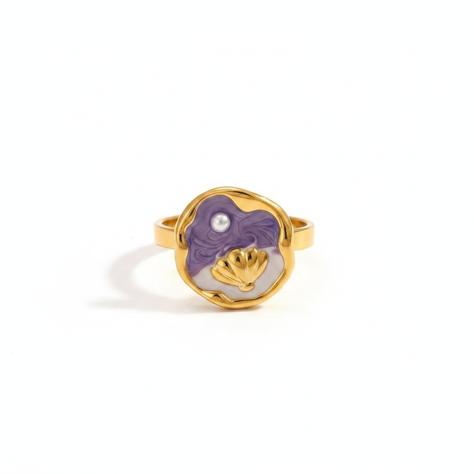 Amora Enamel Ring
