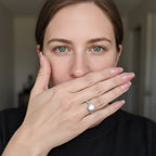 Aurelle Crown Halo Ring (1ct)