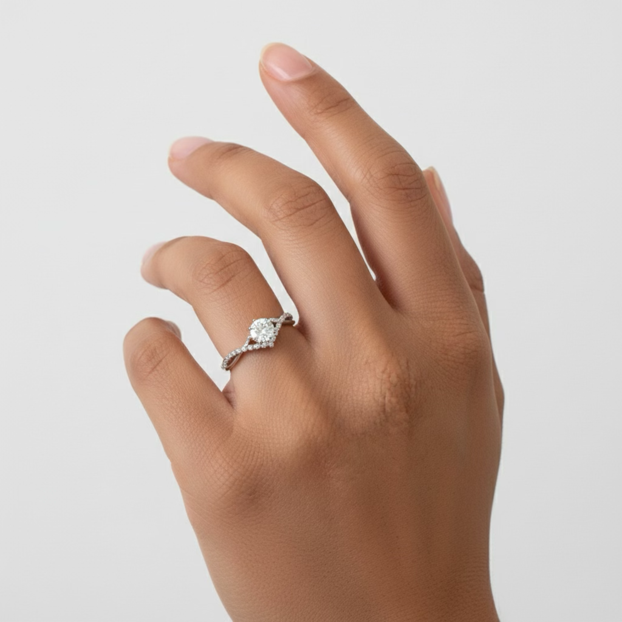 Celestia 0.5ct Moissanite Ring