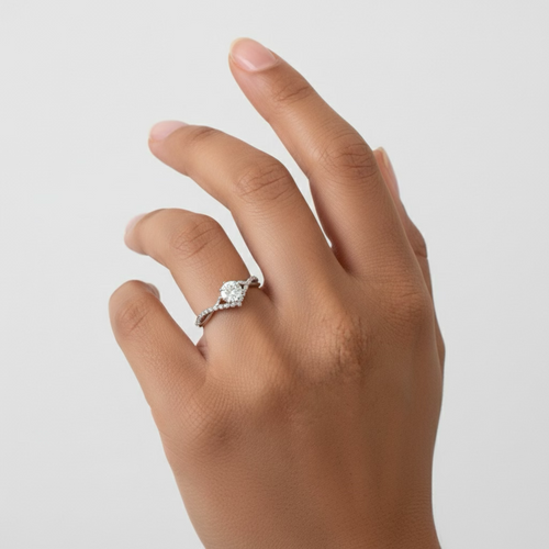Celestia 0.5ct Moissanite Ring