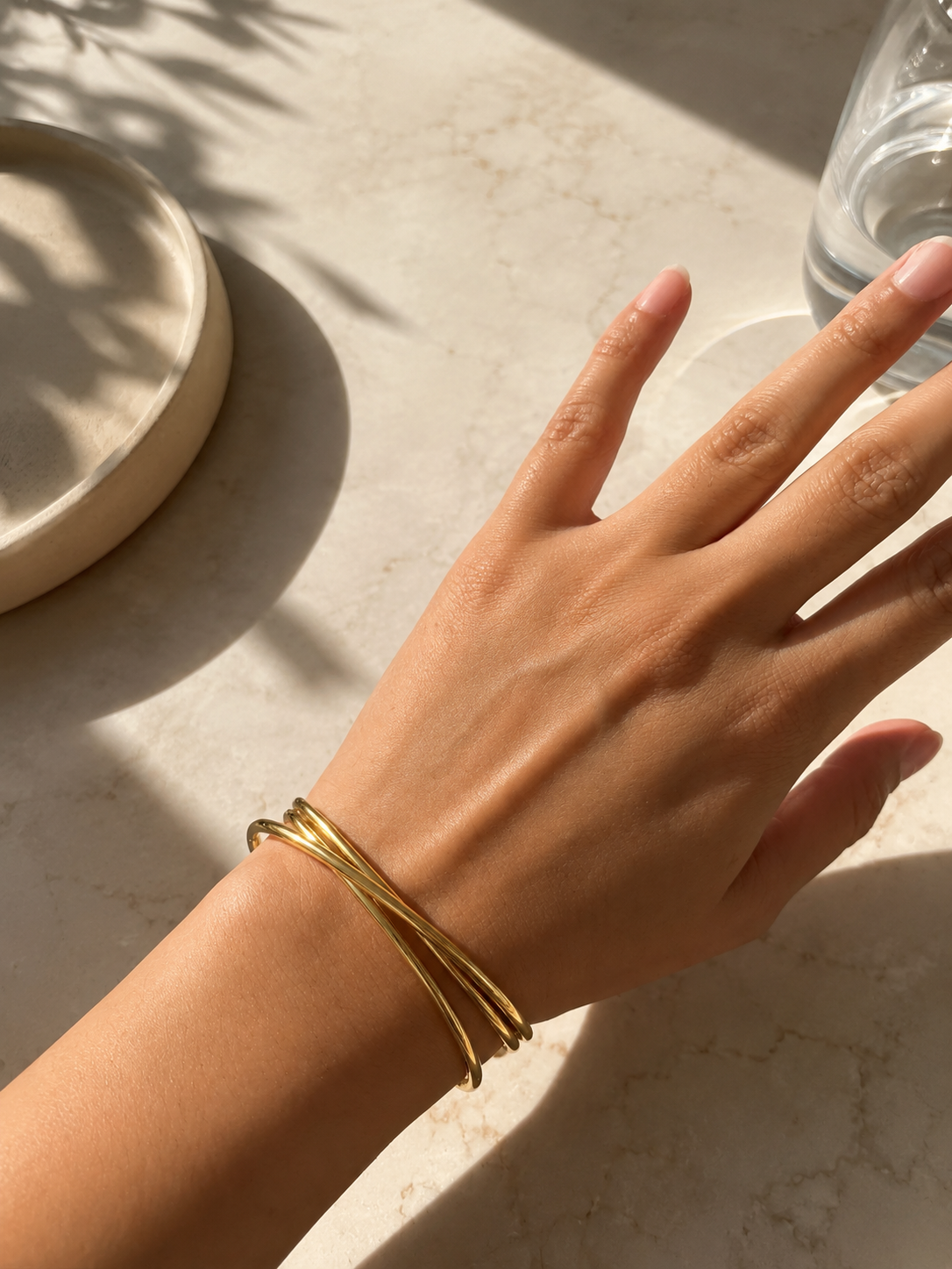 Sculpted Wave Cuff