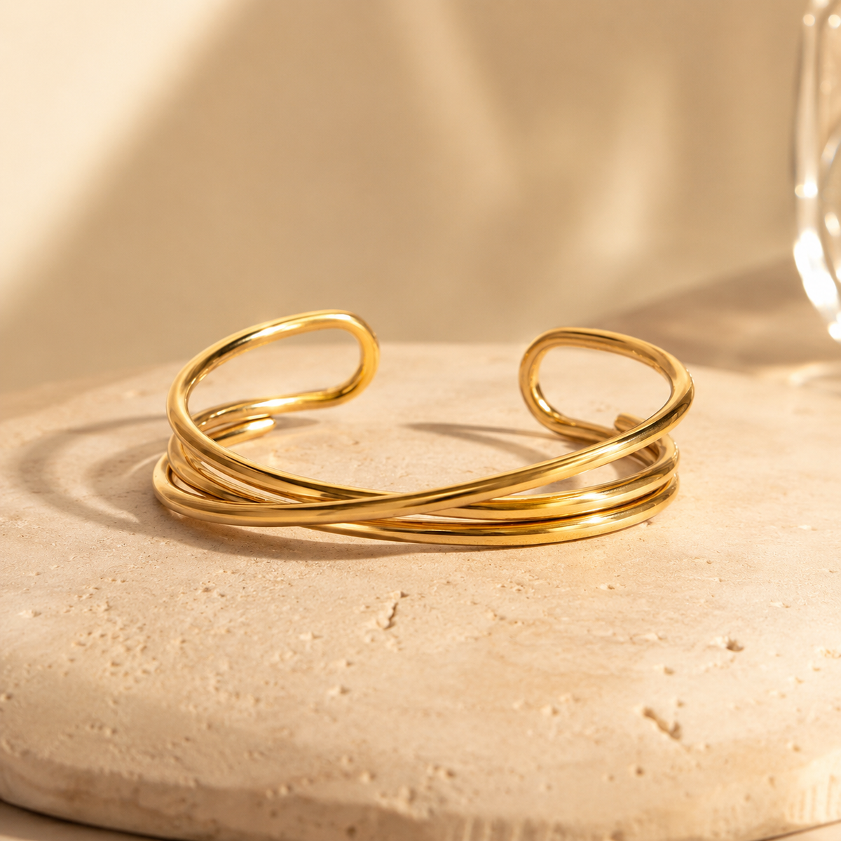Sculpted Wave Cuff