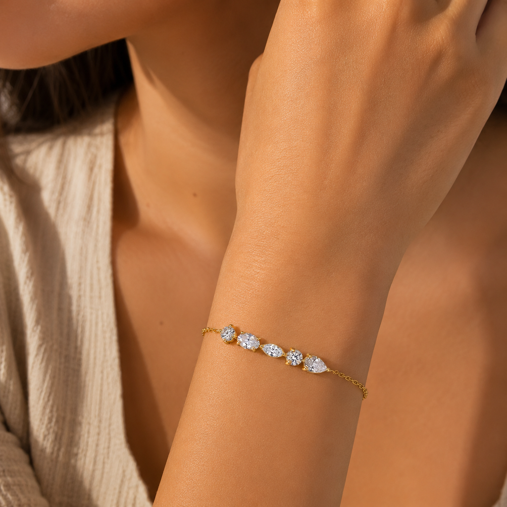Aveline Crystal Bracelet