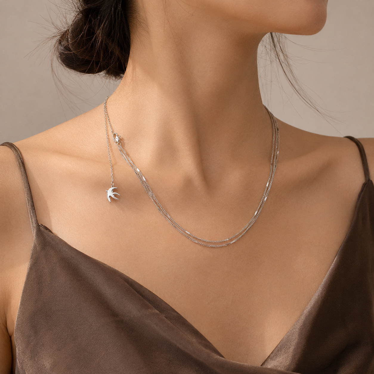 Silver Tide Necklace