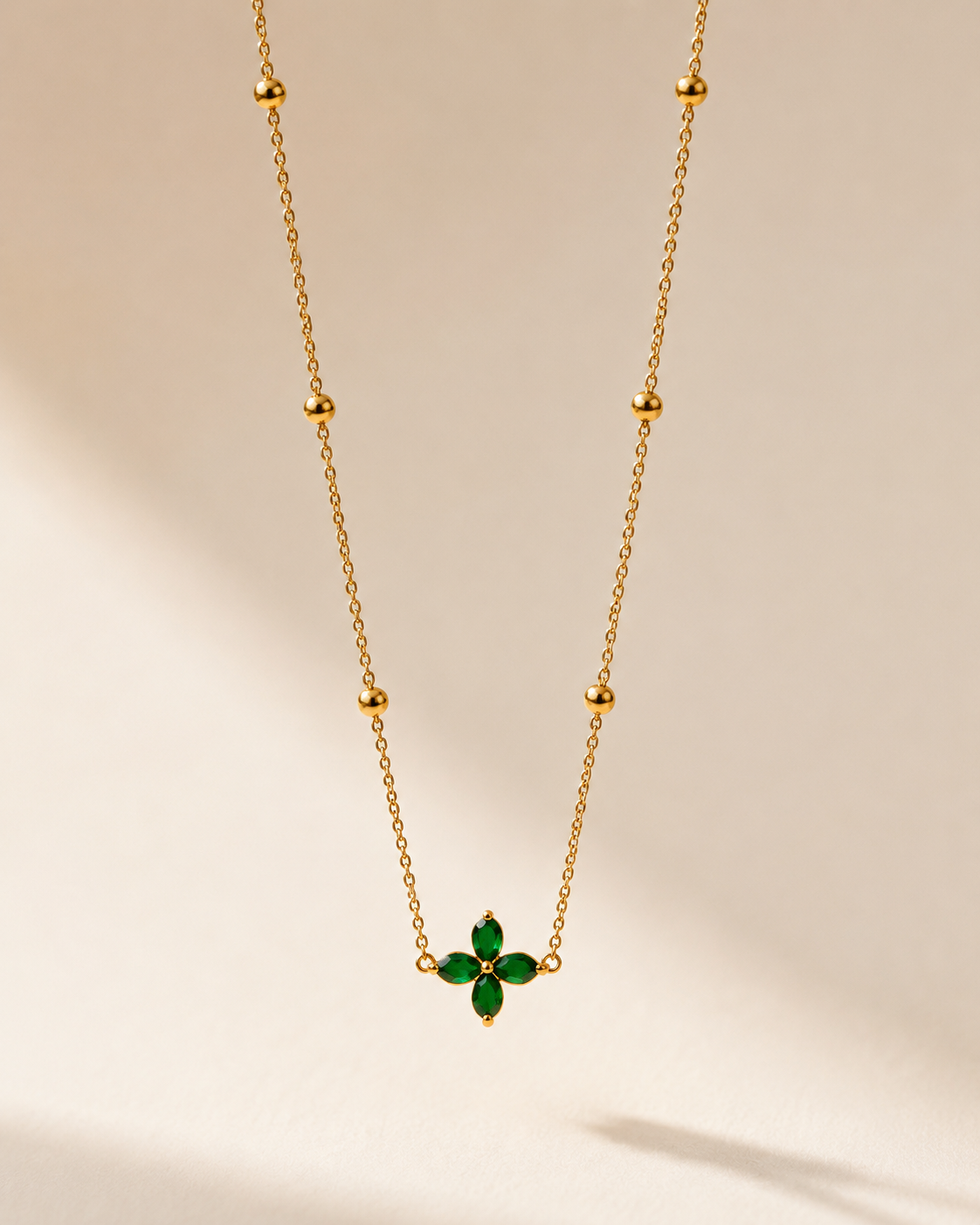 Green Bloom Necklace