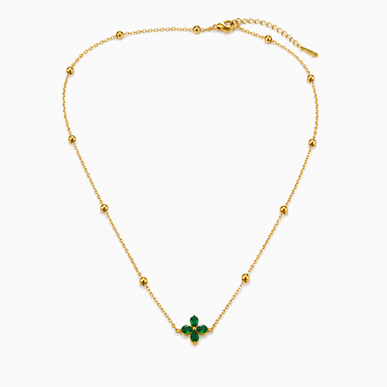 Green Bloom Necklace