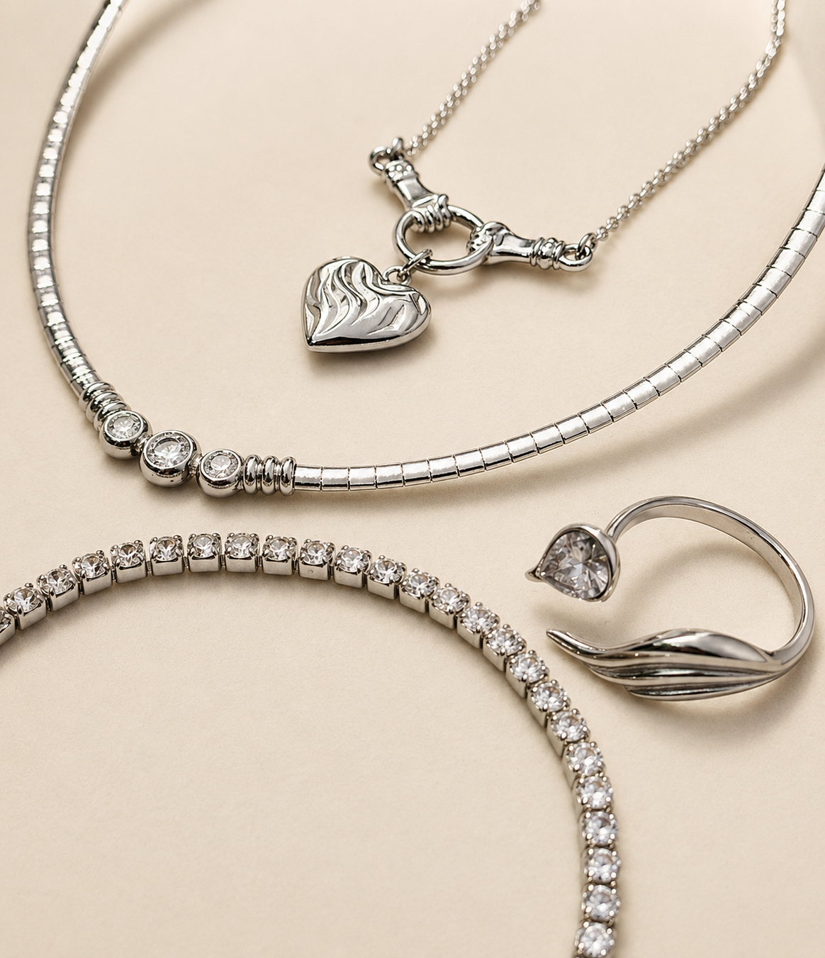 Serelle Silver Necklace