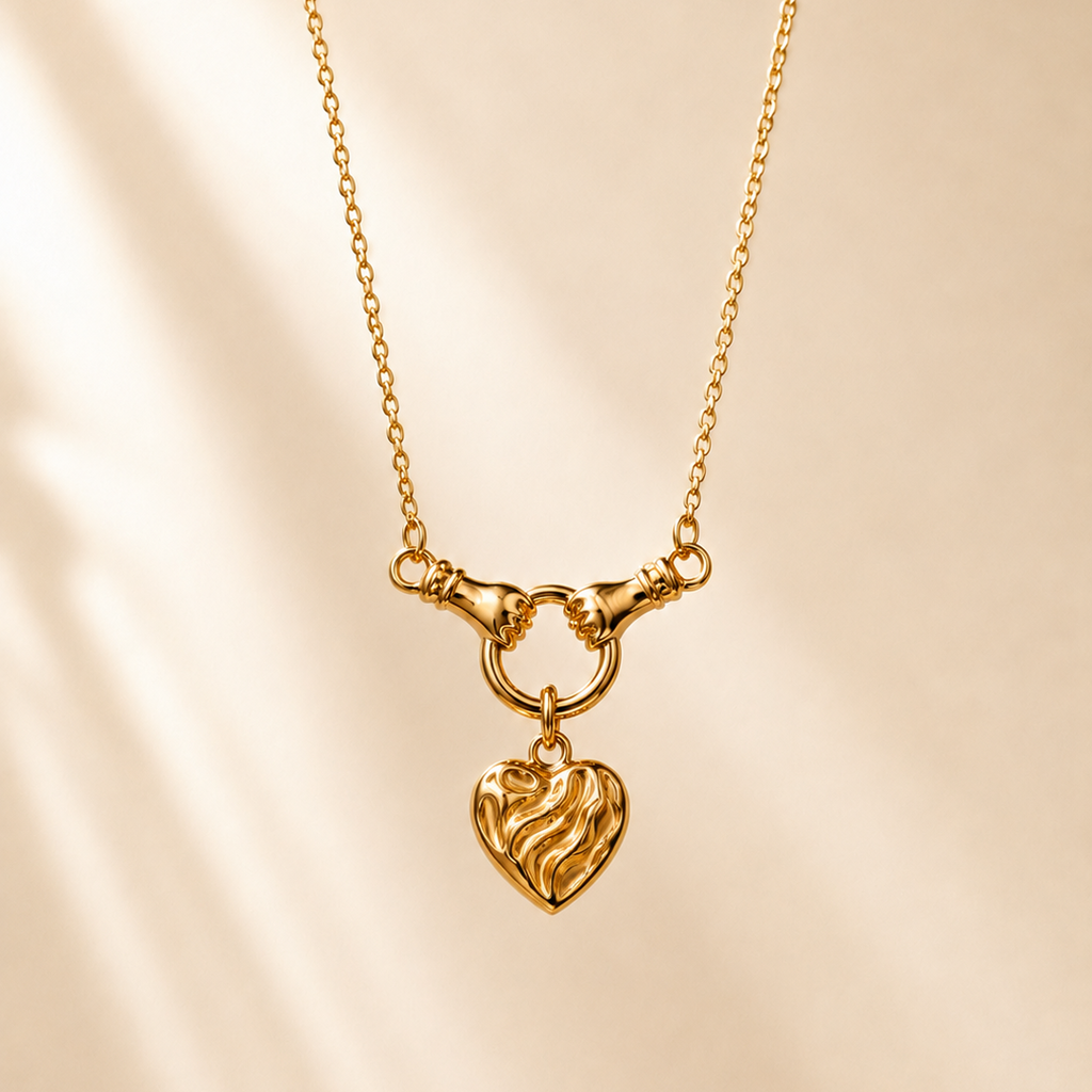 Golden Heart Necklace