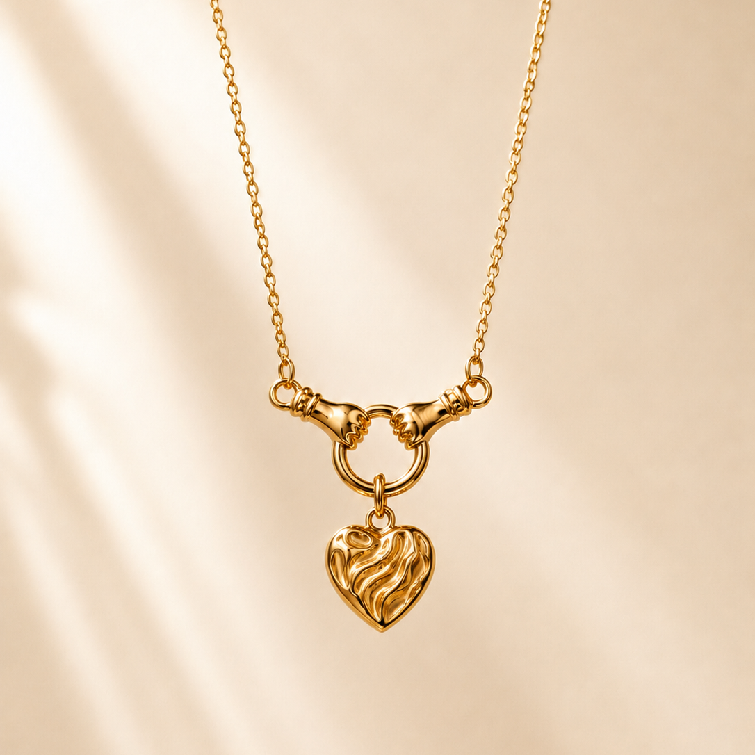 Golden Heart Necklace