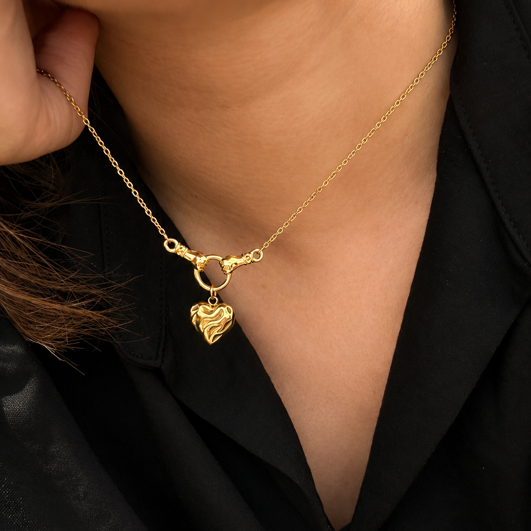 Golden Heart Necklace