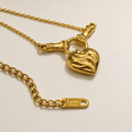 Golden Heart Necklace