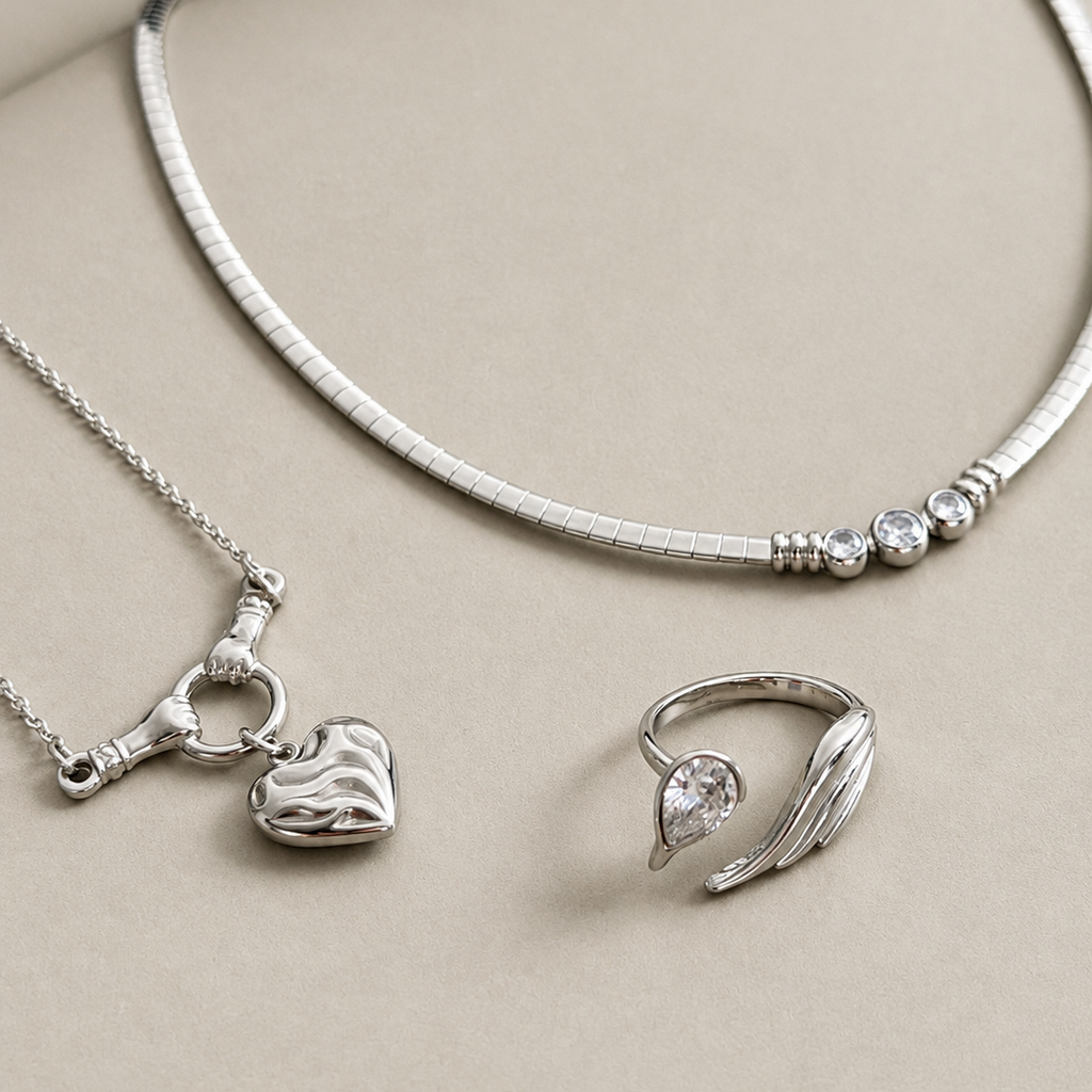 Silver Heart Necklace