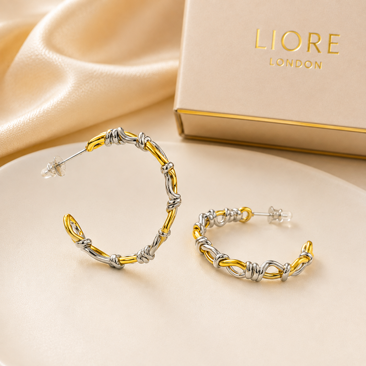 Mira Twist Hoops