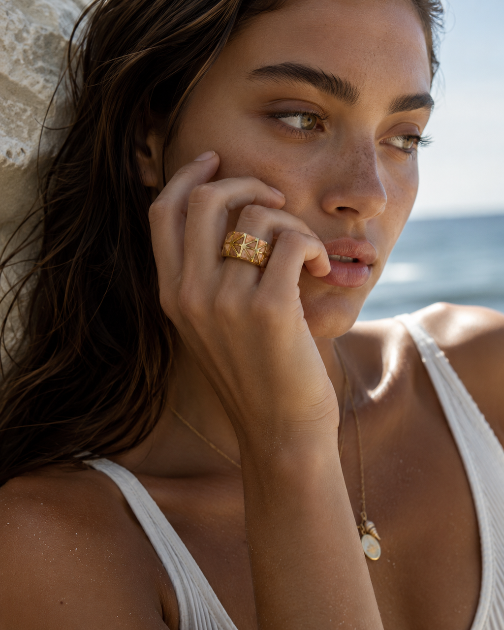 Golden Tide Ring