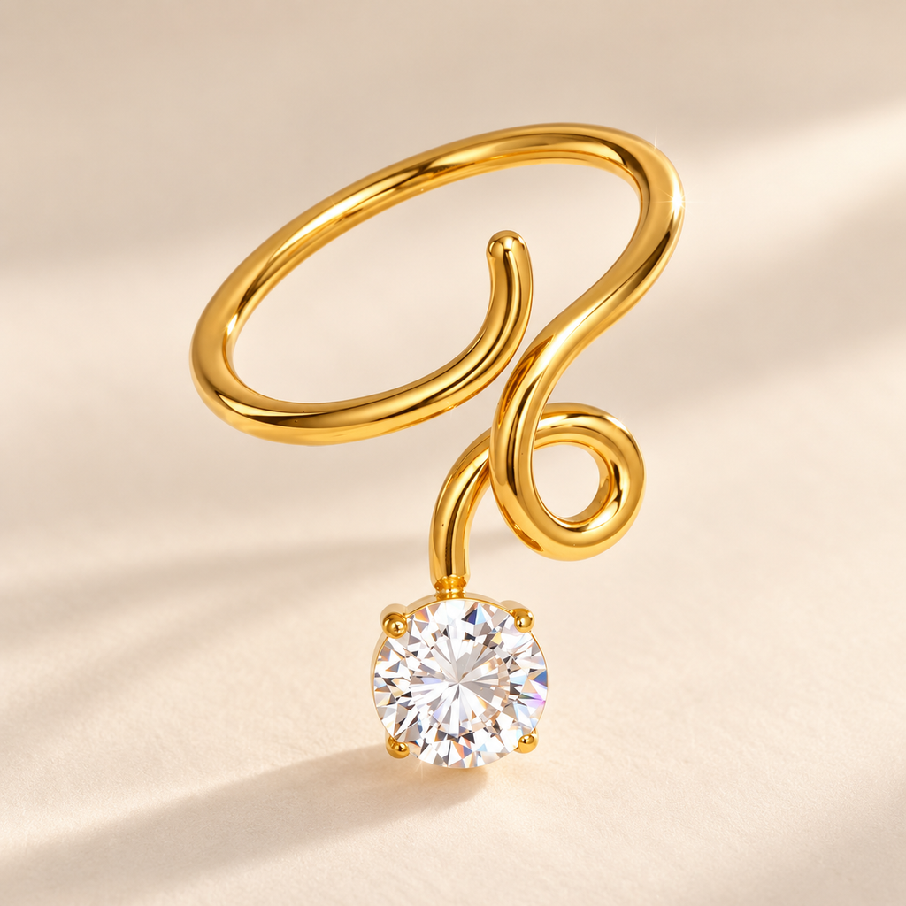 Serena Spiral Ring
