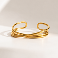 Sculpted Wave Cuff