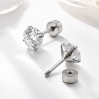 Diamond cut studs