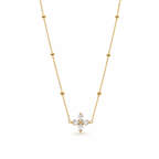 White Bloom Necklace