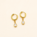 Dewdrop Hoops