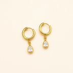 Dewdrop Hoops
