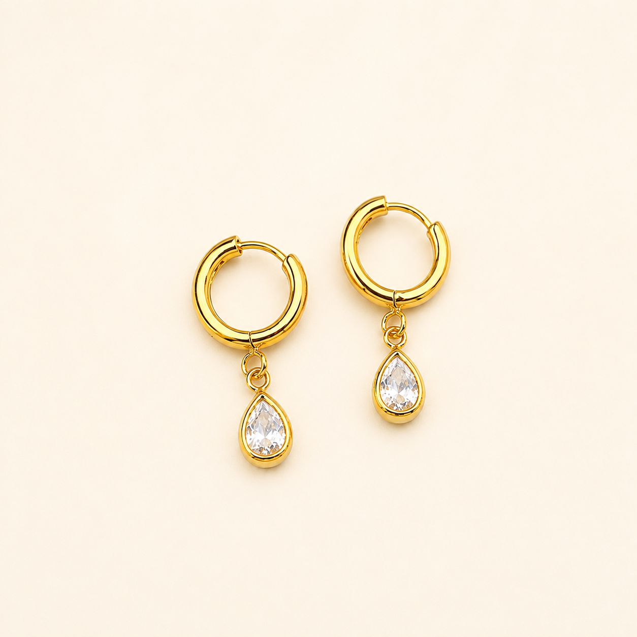 Dewdrop Hoops