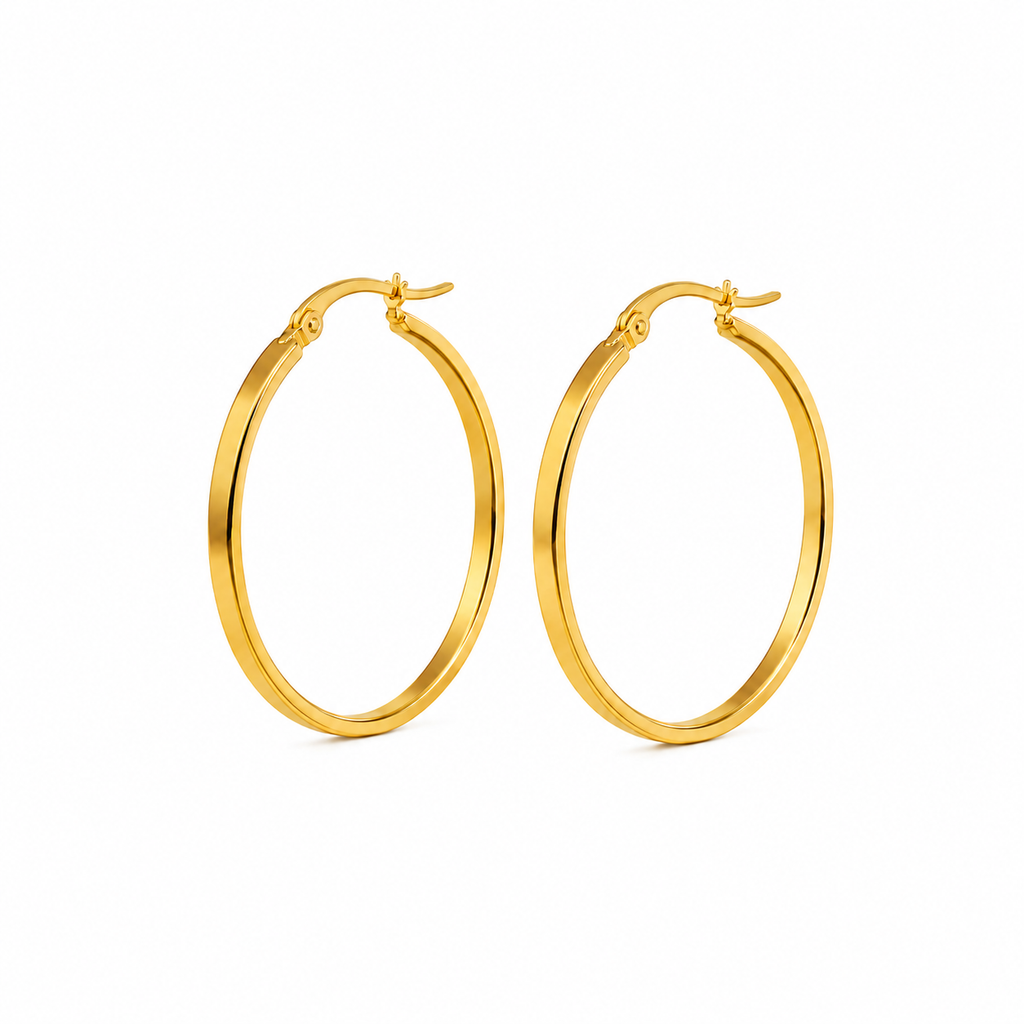 Coastal Bloom Hoops