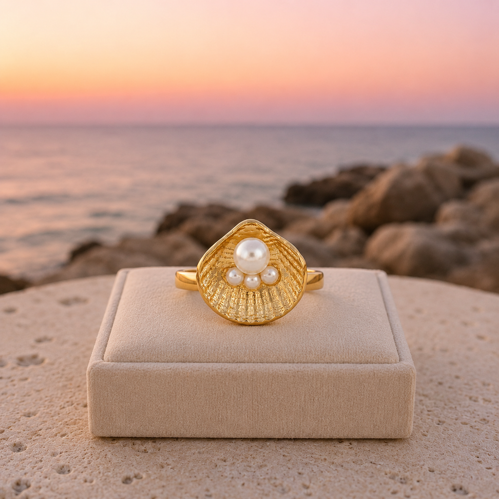 Amora Shell Ring