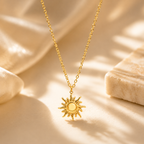 Sun Pendant Necklace