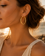 Coastal Bloom Hoops