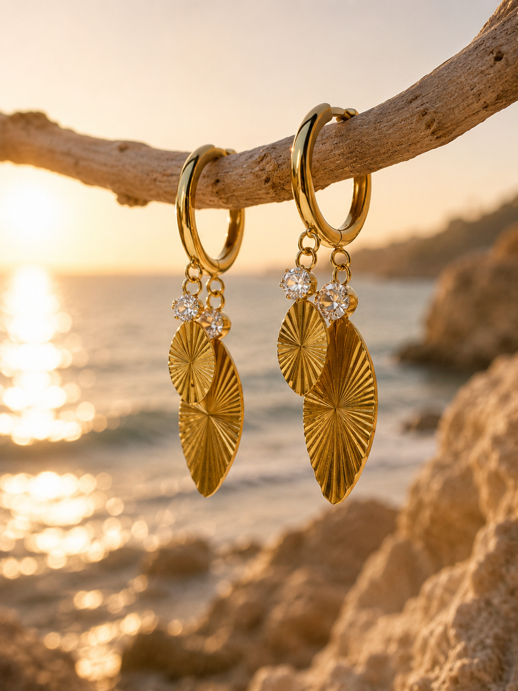 Solenne Drop Earrings