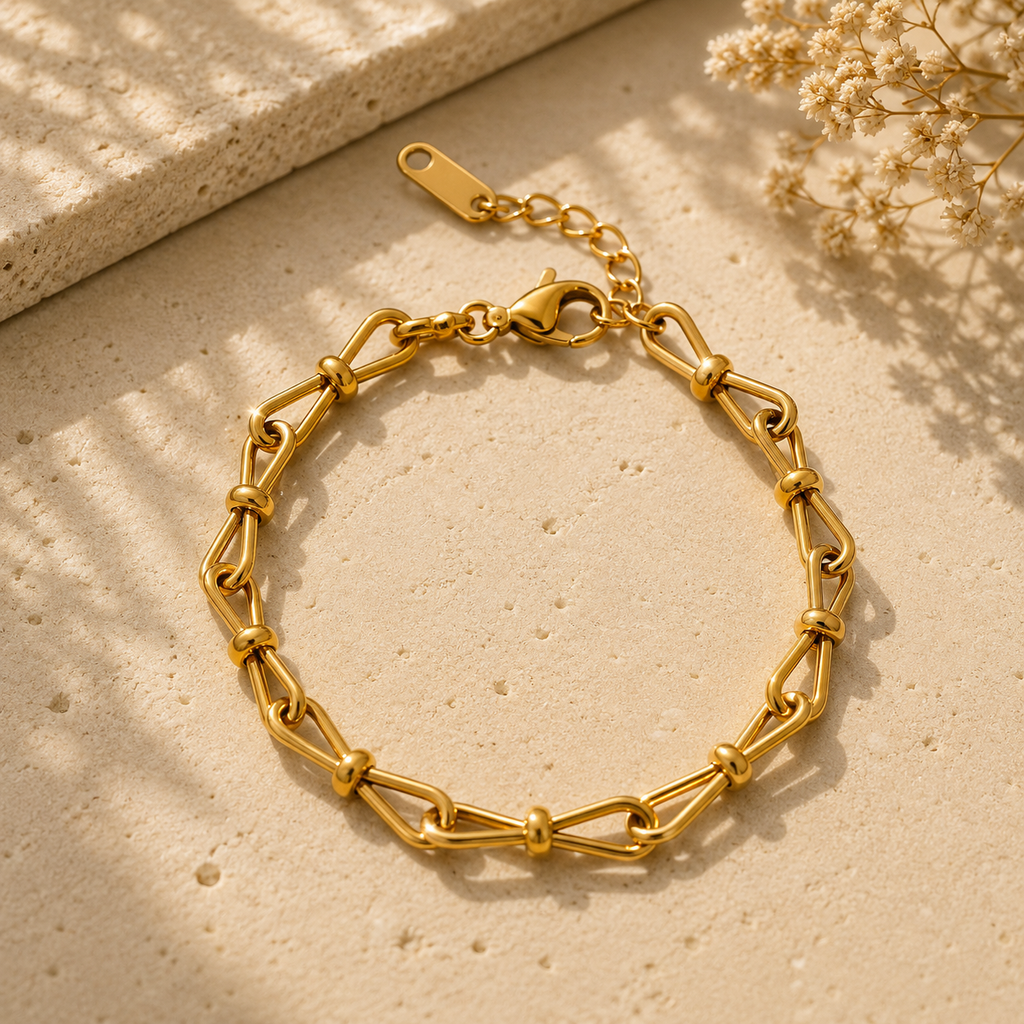 Bow Chain Bracelet