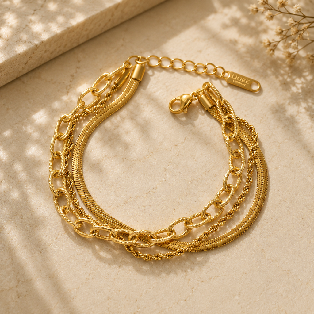 Triple Dimensional Bracelet