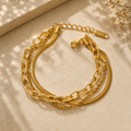 Triple Dimensional Bracelet
