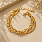 Triple Dimensional Bracelet
