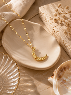 Moon Pendant Necklace