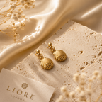 Shell Shape Drop Earrings