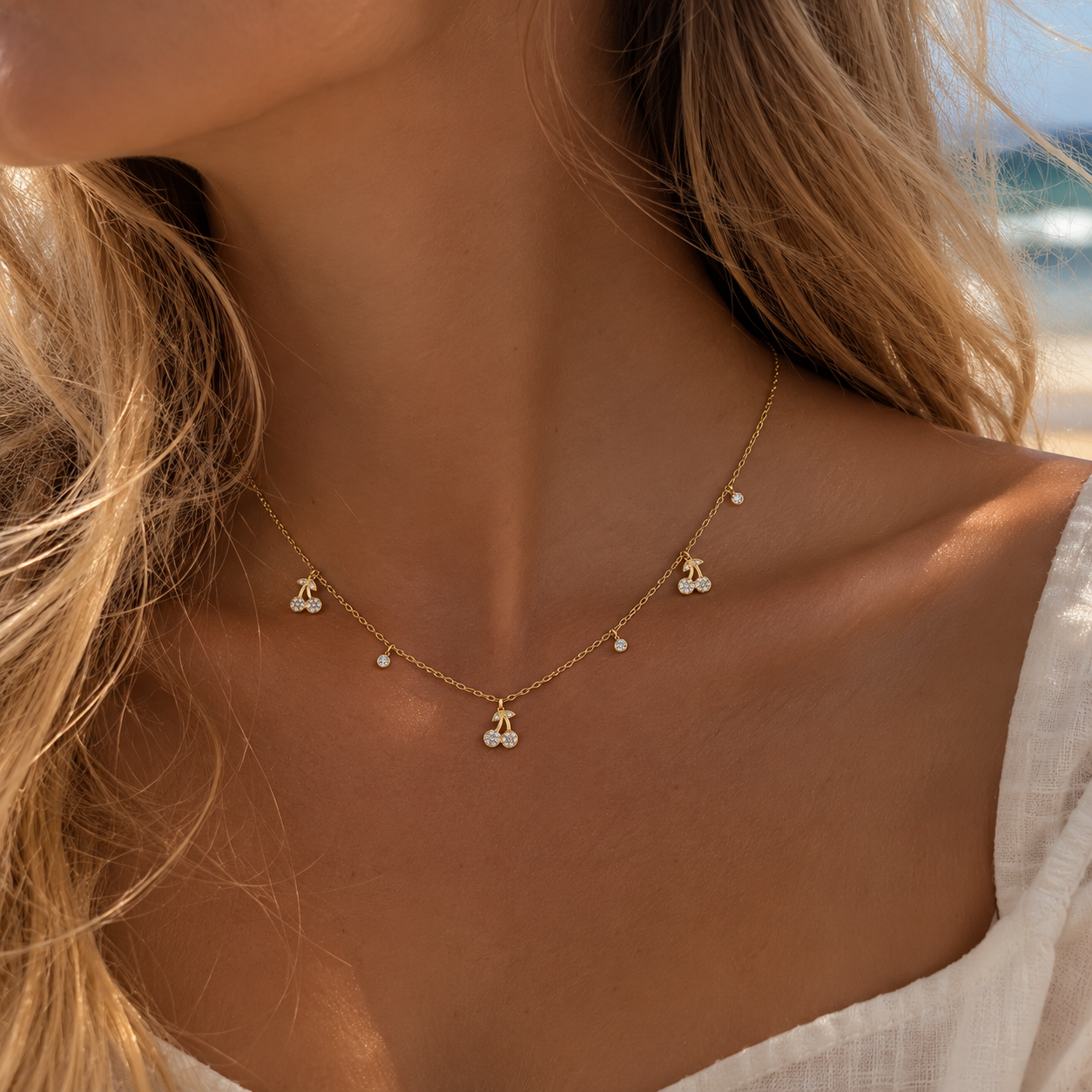 Coastline Cherry Necklace