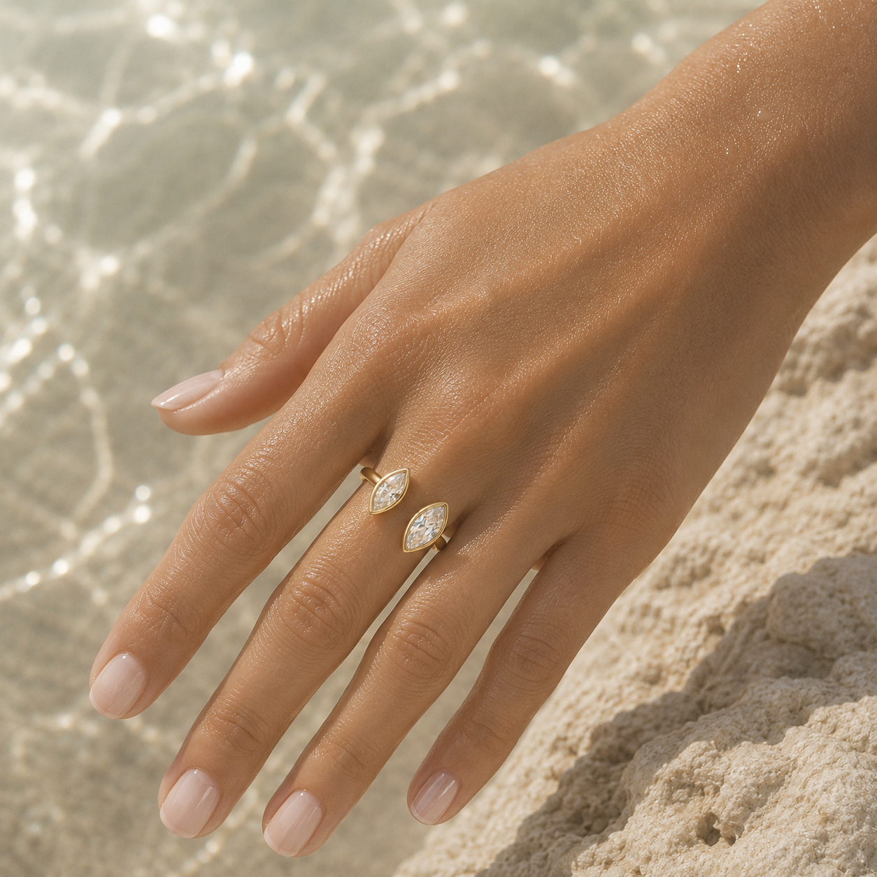 Vela Twin Ring