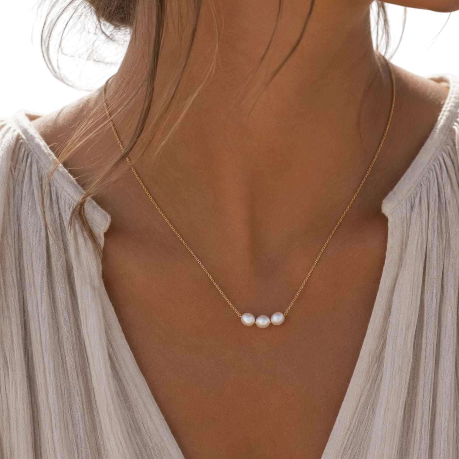 Coastline Pearl Necklace