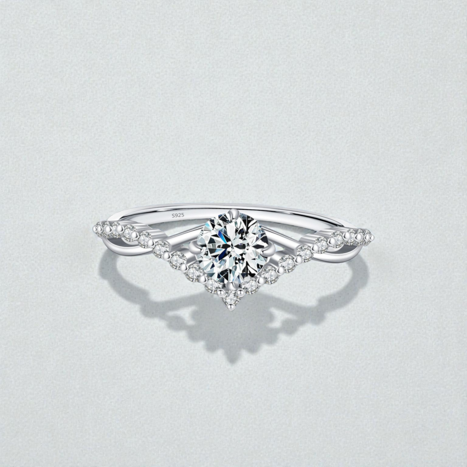 Celestia 0.5ct Moissanite Ring