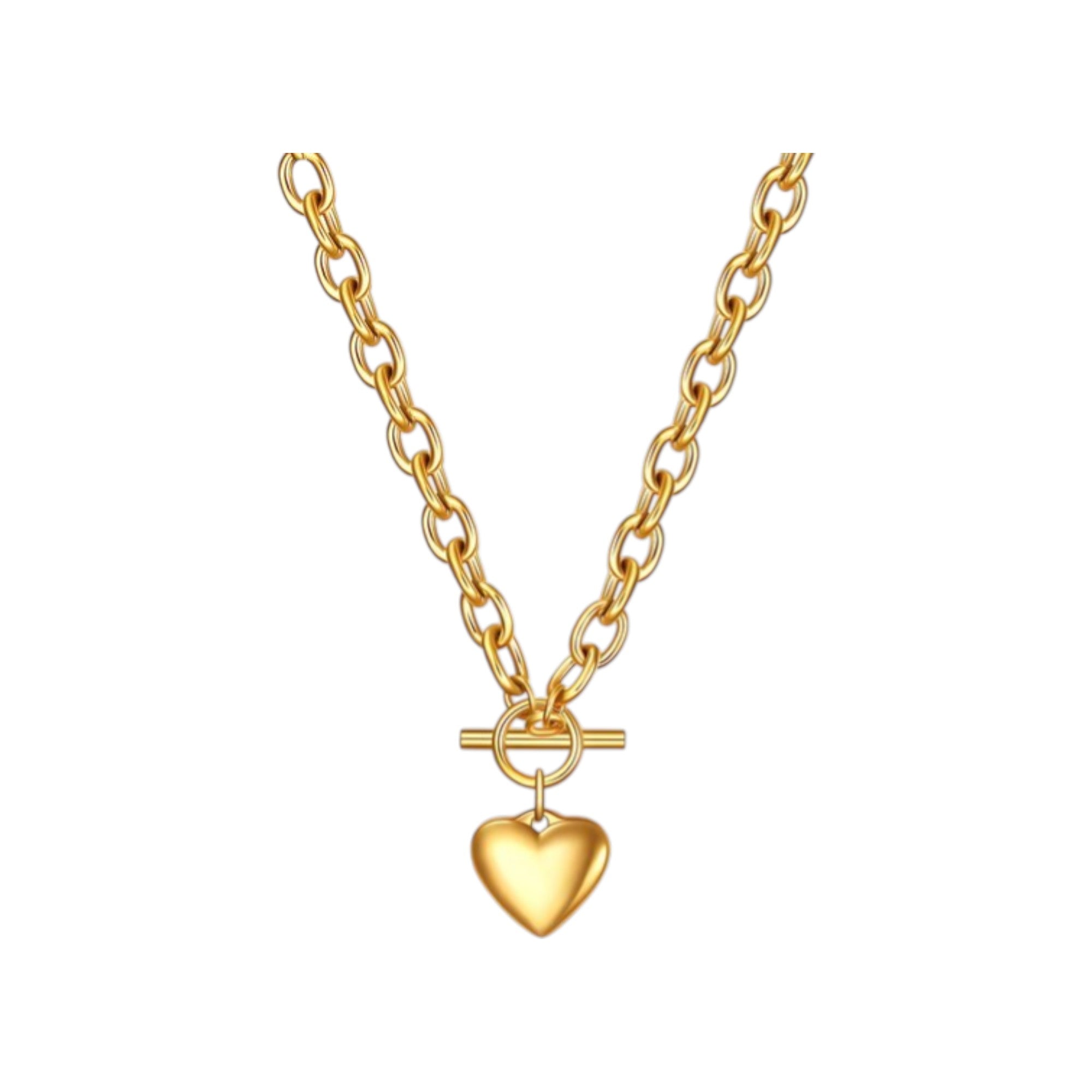 Heart Bar Necklace