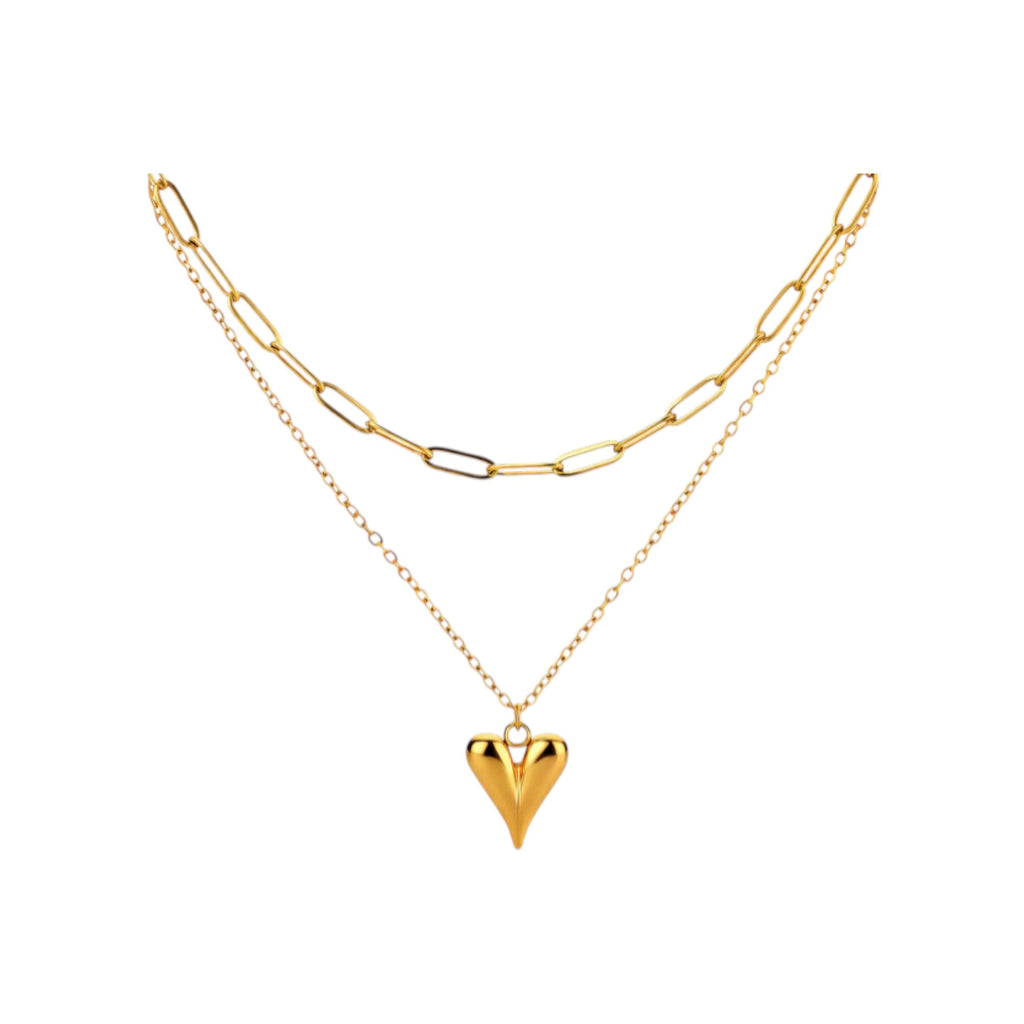 Heart Chain Necklace