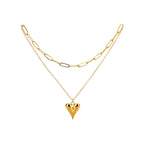 Heart Chain Necklace