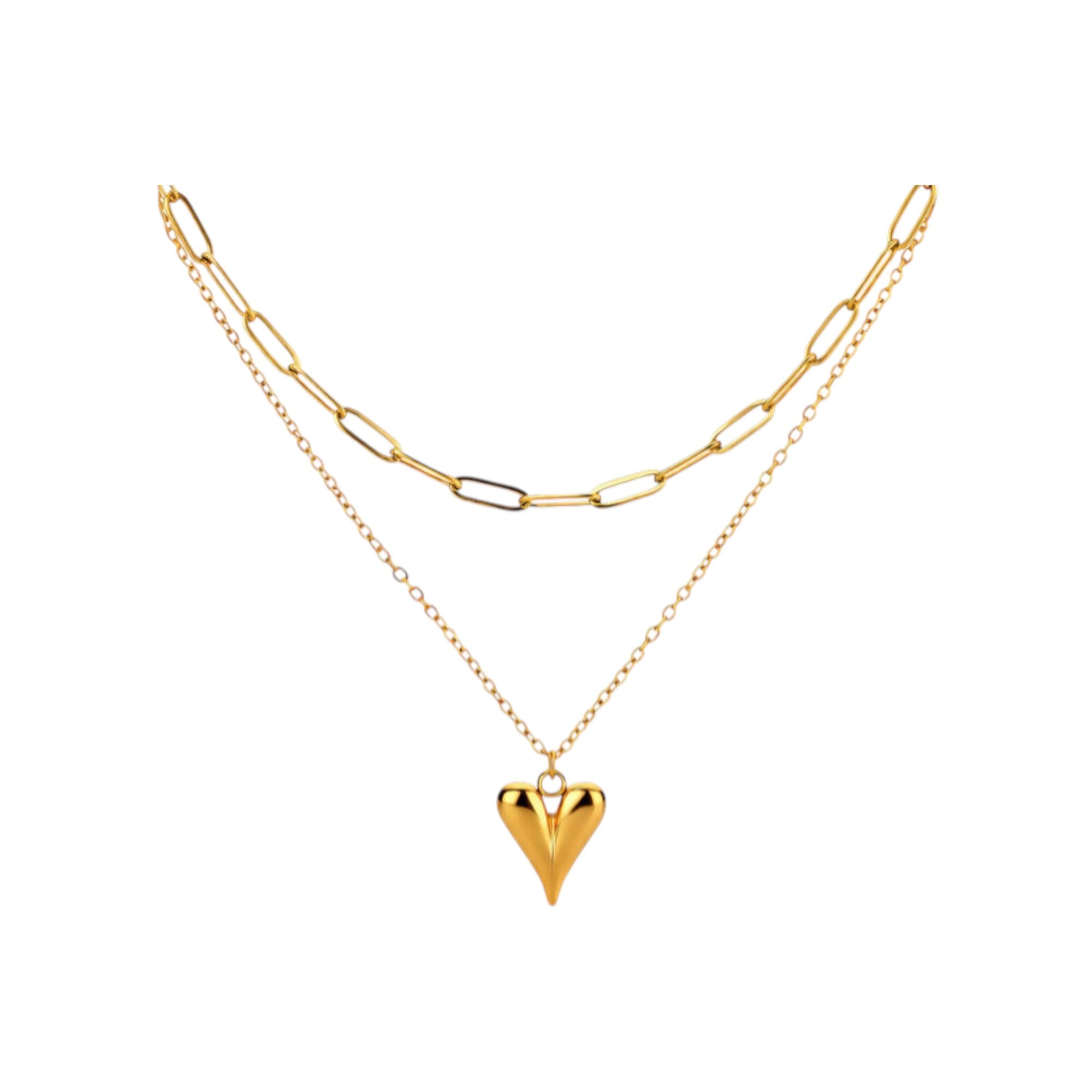 Heart Chain Necklace