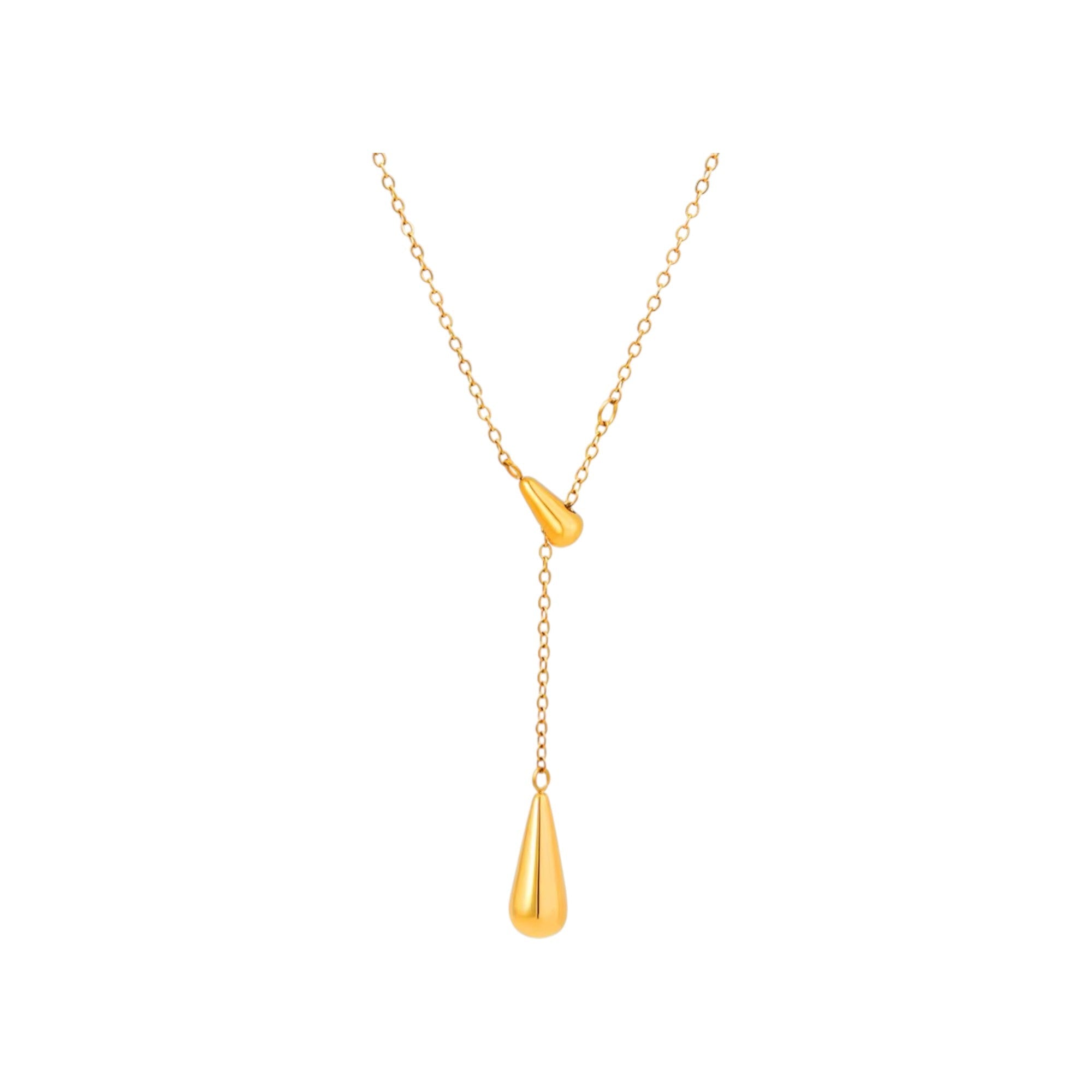 Drop Pendant Necklace (Adjustable)