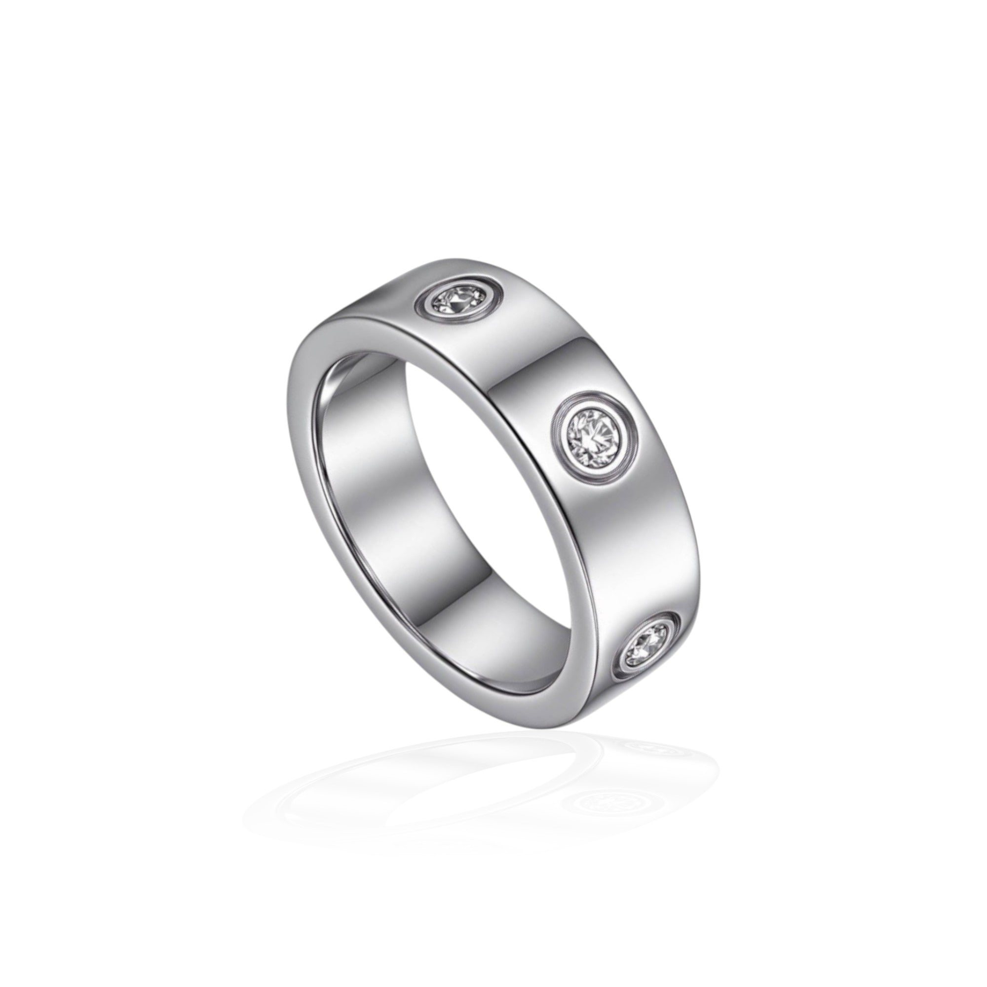 Marcelline Silver Band