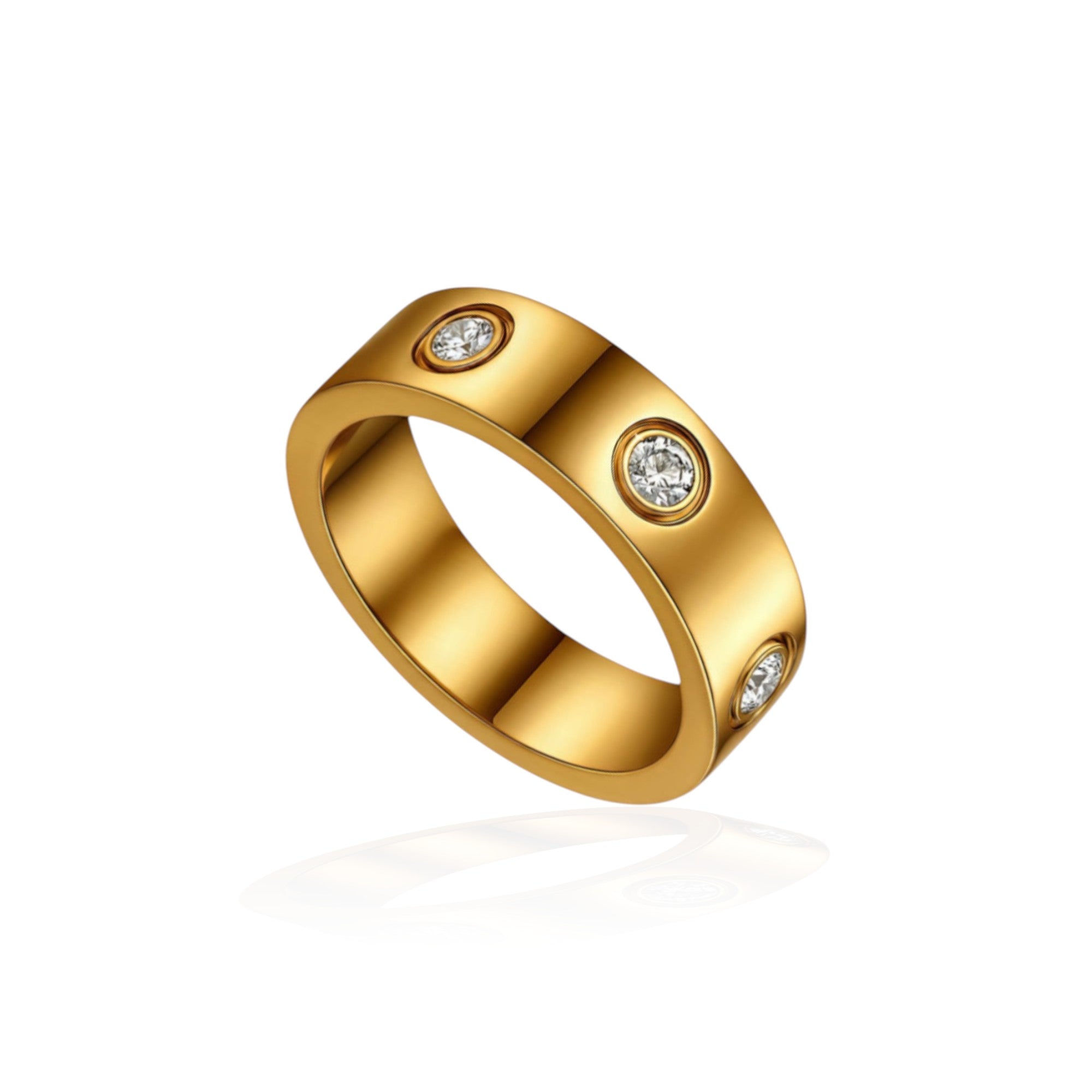 Marcelline Gold Band