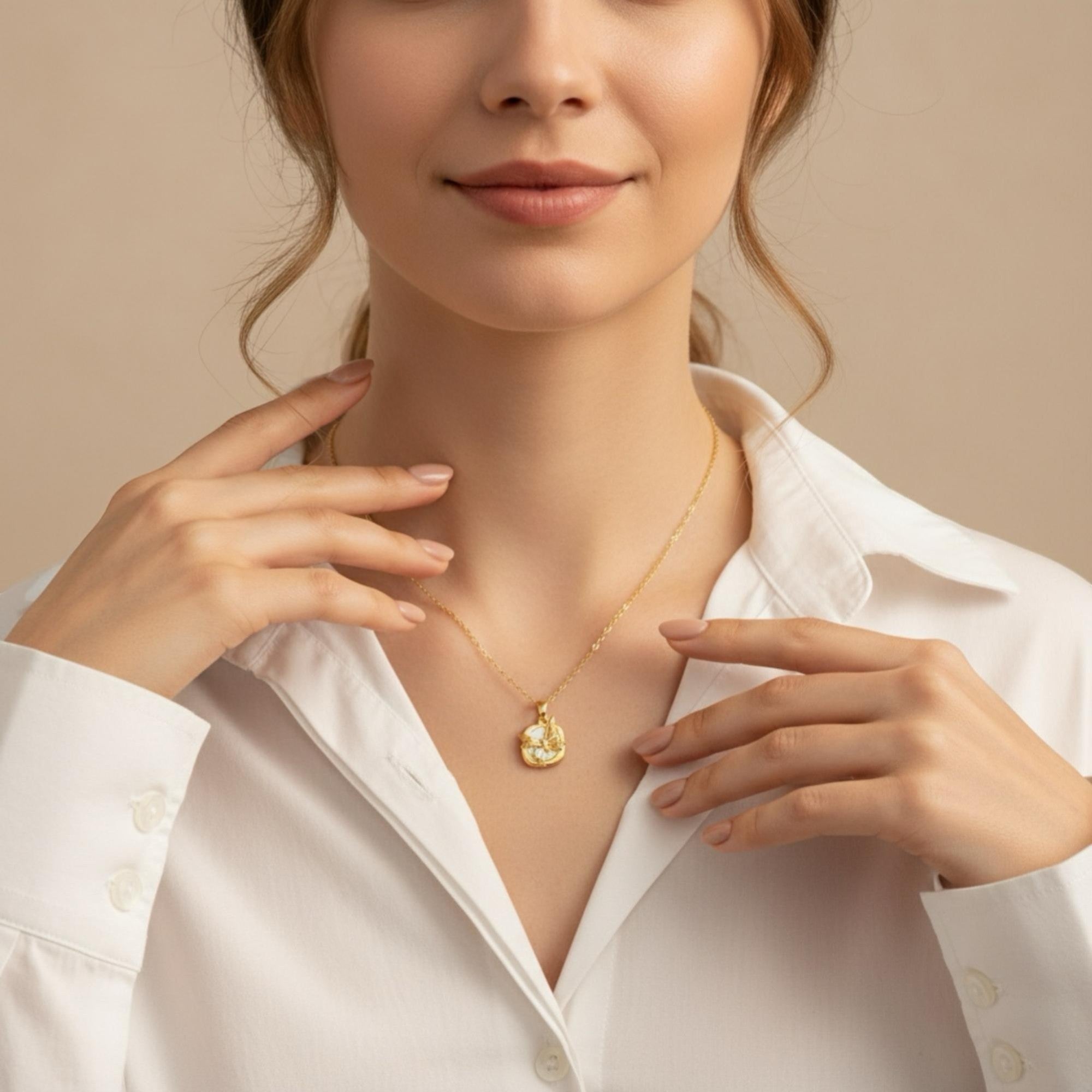 Butterfly Pendant Necklace