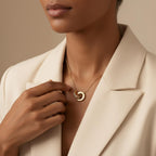 Minimal Beaded Chain Necklace